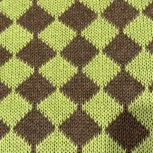 トップス Stussy Melange Checker Sweater Vest s-l1200.jpg